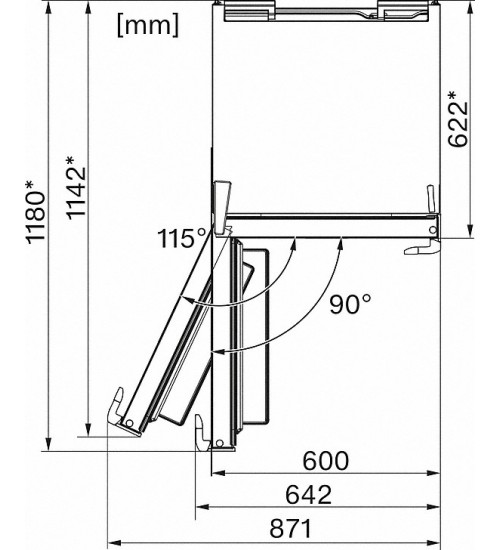 miele美诺嵌入式FN 28262 edt/cs冰箱无霜